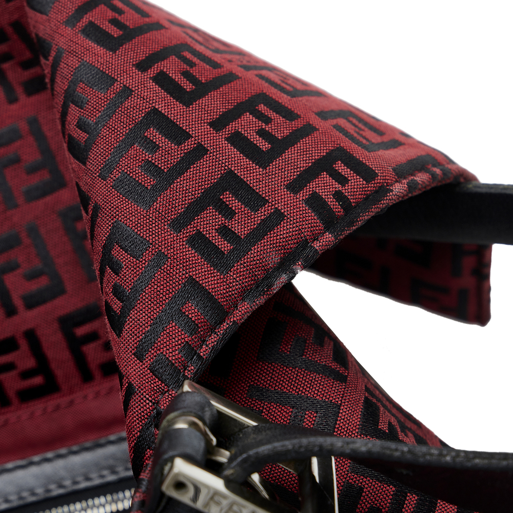 FENDI Zucchino Mamma Forever Shoulder Bag - Picture 9 of 12